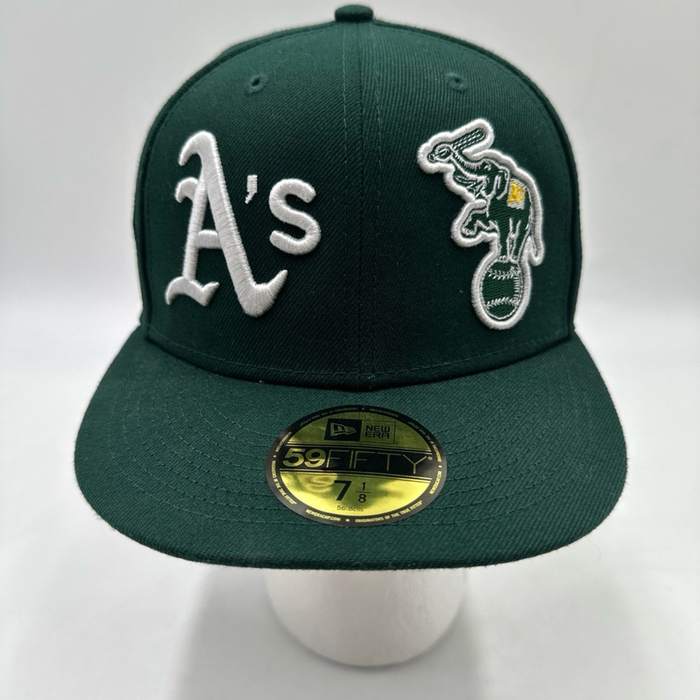 New Era 59Fifty Oakland A’s All Star Game World Series Patch Hat 7 1/8